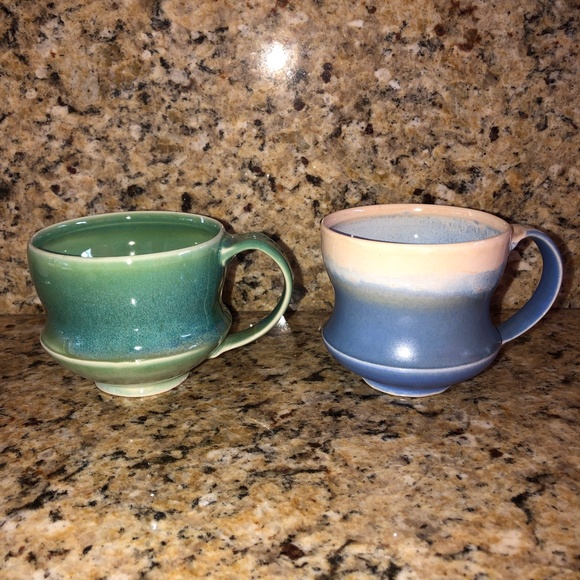 HANDMADE Coffee Mug Tea Cup Dipped Porcelain w/ Lace Mandala Base One-of-a-Kind - Picture 11 of 14